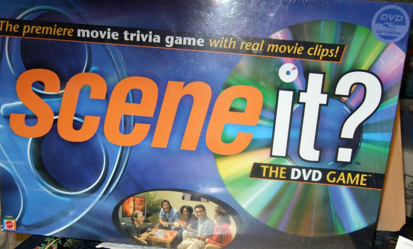 Primary image for Trivia Board Game - Scene It? Movie Trivia Game Movie Clips Test Your Knowledge 