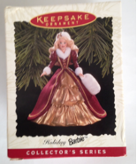 Keepsake Christmas Ornament Holiday Barbie  Collectors Series Hallmark - £10.30 GBP