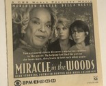 Miracle In The Woods Print Ad Advertisement Della Reese Meredith Baxter pa7 - £4.76 GBP