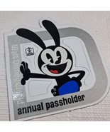 Walt Disney World Annual Passholder Oswald Magnet Lucky Rabbit silver 2023 - $34.68 CAD
