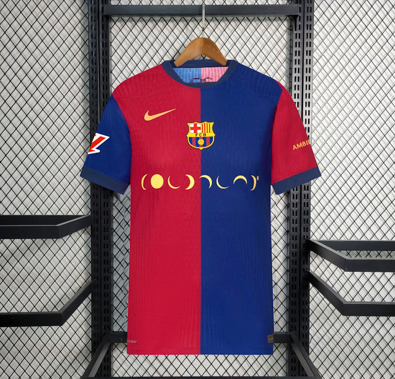 Barcelona COLD PLAY El Clasico Special Edition Home Shirt Jersey24/25//FREE SHIP