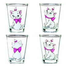 Silver Buffalo Minnie Mouse Classic Poses 4-Pack Mini Glass Set, 1.5 Ounces - $15.50