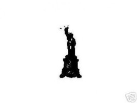 Statue Of Liberty  rubber stamp Patriotic 4th of July + - £10.81 GBP
