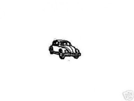 3/4 view from front corner Volkswagen V W  Car Beetle rubber stamp ab - $13.63