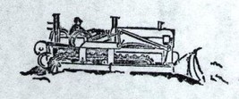 Cat Dozer #2  Rubber Stamp made in america free shipping catapillar bulldozer ab - $16.22