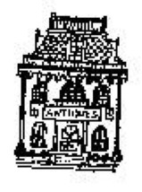 Antiques House Store Gingerbread Rubber stamp victorian made in usa ab - $13.63
