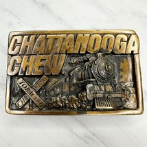 Vintage Chattanooga Chew Chewing Tobacco Belt Buckle Made in USA - $59.39