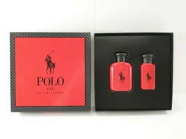 Ralph Lauren Polo Red Cologne For Men 3.5 Oz Holiday Gift Set New &amp; Unused Rare! - £79.38 GBP