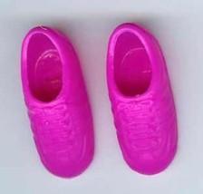 Hot Pink Barbie Doll tennis Shoes Vintage 80s Malaysia ab - £10.89 GBP