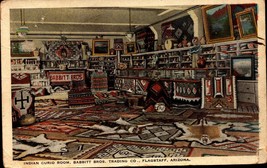 Rare POSTCARD- Indian Curio Room, Babbttt Bros.Trading Co, Flagstaff,Az BK50 - £11.87 GBP