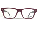 Ray-Ban RB5308 5236 Brille Rahmen Weinrot Rot Schildplatt Quadratisch 51... - £59.82 GBP