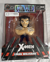 Logan Wolverine X-Men Jada Metals M239 Die Cast Loot Crate Marvel EXCLUSIVE New! - £23.31 GBP