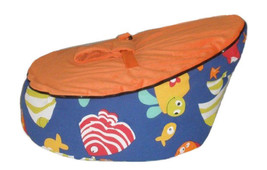 Baby Beanbag Chair Infant Sleeping Bean Bag Sofa Bed Baby Seat Harness U... - $49.99
