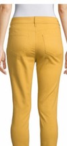 Talbots Women&#39;s Jeans Sun Beam Yellow Flare Leg Stretch Size 2 X 33 NWT - £30.63 GBP