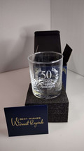 50 Years Happy Anniversary Highball Glass Gift 50th Anniversary Wedding New  - £5.97 GBP