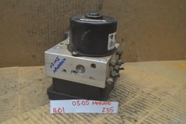 2003-2005 Nissan Murano ABS Pump Control OEM 47660CA100 Module 235-16d1 - £9.41 GBP