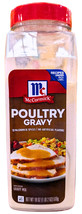 McCormick Poultry Gravy Mix No MSG Added 18 Oz EXP 06/2026 - $15.68