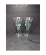 Vietri Recycled Wine Glasses, Set Of 2, Water Goblet, 7.5&quot; H, Eco-Friend... - $752.67 MXN