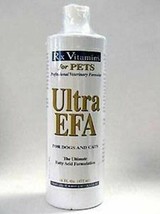 NEW Rx Vitamins for Pets Ultra EFA for Dogs and Cats Lecithin and Zinc 16 oz - £35.94 GBP