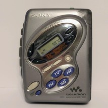 Sony Walkman WM-FX281 AM FM Radio - RADIO ONLY WORKS Cassette Deck DOESN... - $14.84