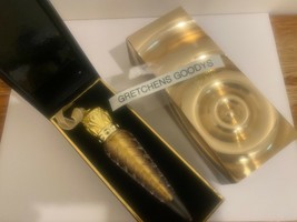 Christian Louboutin Loubilaque Lip Lacquer Goldomania #810L Full Size NIB - £33.33 GBP