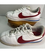 Nike Boys Cortez Basic SL 904764-103 White Running Shoes Sneakers Size 4.5Y - $463.13 MXN