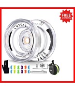 Professional K2 Crystal White Yoyo for Beginners + Unresponsive Kit + 12... - $39.93 CAD