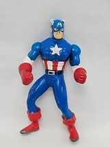 Marvel Universe 2003 Captain America Metal Diecast 2 3/4&quot; Figure - £18.67 GBP