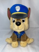 Paw Patrol Chase 6&quot; Plush Stuffed Animal Dog Nickelodeon Spin Master - £7.70 GBP