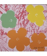 Andy Warhol Lithograph Flowers - $1,080.00