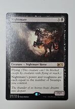 Nightmare Welcome Deck 2016 Regular M16 Black Horse Creature Power Equal... - $1.44