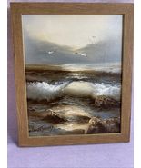 Vtg Mid-Century Claude Terray Original Oil 8x10 Canvas Painting Framed S... - $124.99