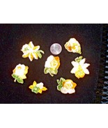 REAL VINTAGE~Lovely Floral Appliques~YELLOWS - $5.48 CAD