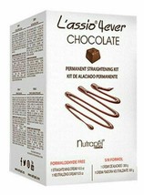 Nutrapel Chocolate Hair 4EVER Straightener Kit Lassio 6 Months Alaciado Free Ship - £29.75 GBP