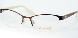 Brendel Eschenbach 902130 60 Brown Eyeglasses Glasses Frame 52-18-135mm (Notes) - $59.39