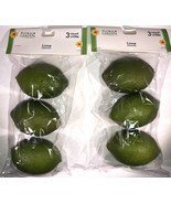 Lime Fruit Bowl Ornaments 3 pc In Package(2pkgs)NEW-SHIPS SAME BUSINESS DAY - $12.06 CAD