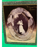 NIB - Crystal Clear Signatures  5&quot; x 7&quot; Paradise Garden Oval Frosted Pho... - £10.17 GBP