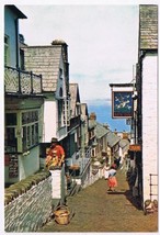 Postcard High Street Clovelly Devon England UK - £2.32 GBP