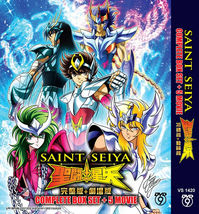 ANIME DVD Saint Seiya Complete Box Set + 5 Movie Region All + Free Shipping  - £49.11 GBP