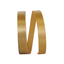 Plain Satin ribbon  15mm  Antique Gold wrapping Wedding Birthday Christe... - $1.23+