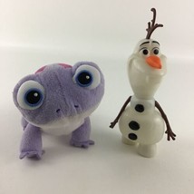 Disney Frozen Olaf Collectible Figure Bruni Fire Spirit Plush Stuffed Animal Toy - £13.62 GBP