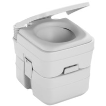 Dometic 965 MSD Portable Toilet w/Mounting Brackets - 5 Gallon - Platinum - £134.71 GBP