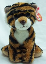 TY Beanie Babies SOFT STRIPERS THE TIGER 5&quot; Plush Stuffed Animal Toy 2004 - £11.68 GBP