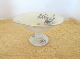 LENOX CHINA SERENADE COMPOTE 6.25&quot;W 24KT GOLD RIMMED USA LotD - $375.38 MXN