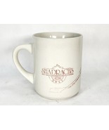 Shadrach&#39;s 747 Deli Restaurant Coffee Mug White Restaurantware Cup - $14.99