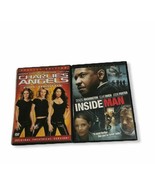 Charlies Angels and Inside Man Lot of 2 Action Movies - £9.04 GBP
