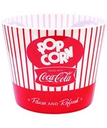 Tablecraft Coca-Cola Popcorn/Snack Bucket&quot;Pause &amp; Refresh&quot; (CC400), Red - £20.45 GBP