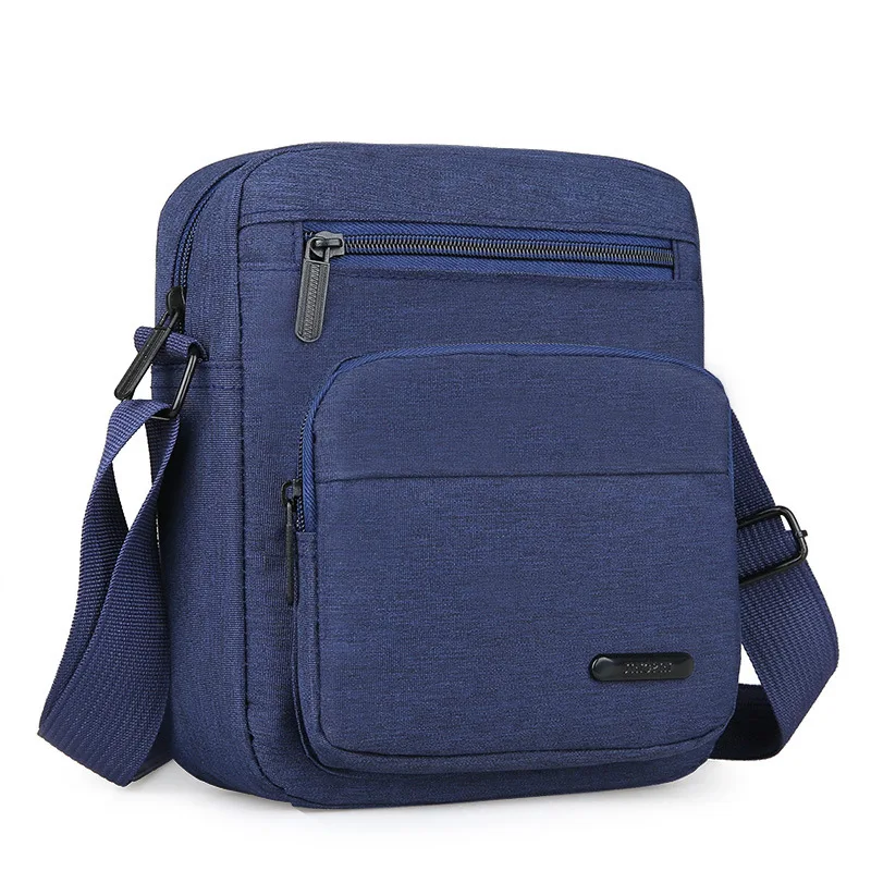 Men&#39;s School Messenger Bags For Men Waterproof Shoulder Bag Handbag Casual Trave - £21.86 GBP