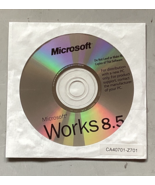 SEALED Disc Microsoft Works 8.5 PC CD ROM Fujitsu Office 2003 Trial - £10.89 GBP