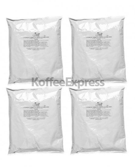 Primary image for SUPERIOR CAPPUCCINO FRENCH VANILLA 4 - 2 LB BAGS  POWDER MIX